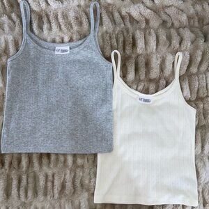 Set of 2 Pointelle Tank Top | GAP